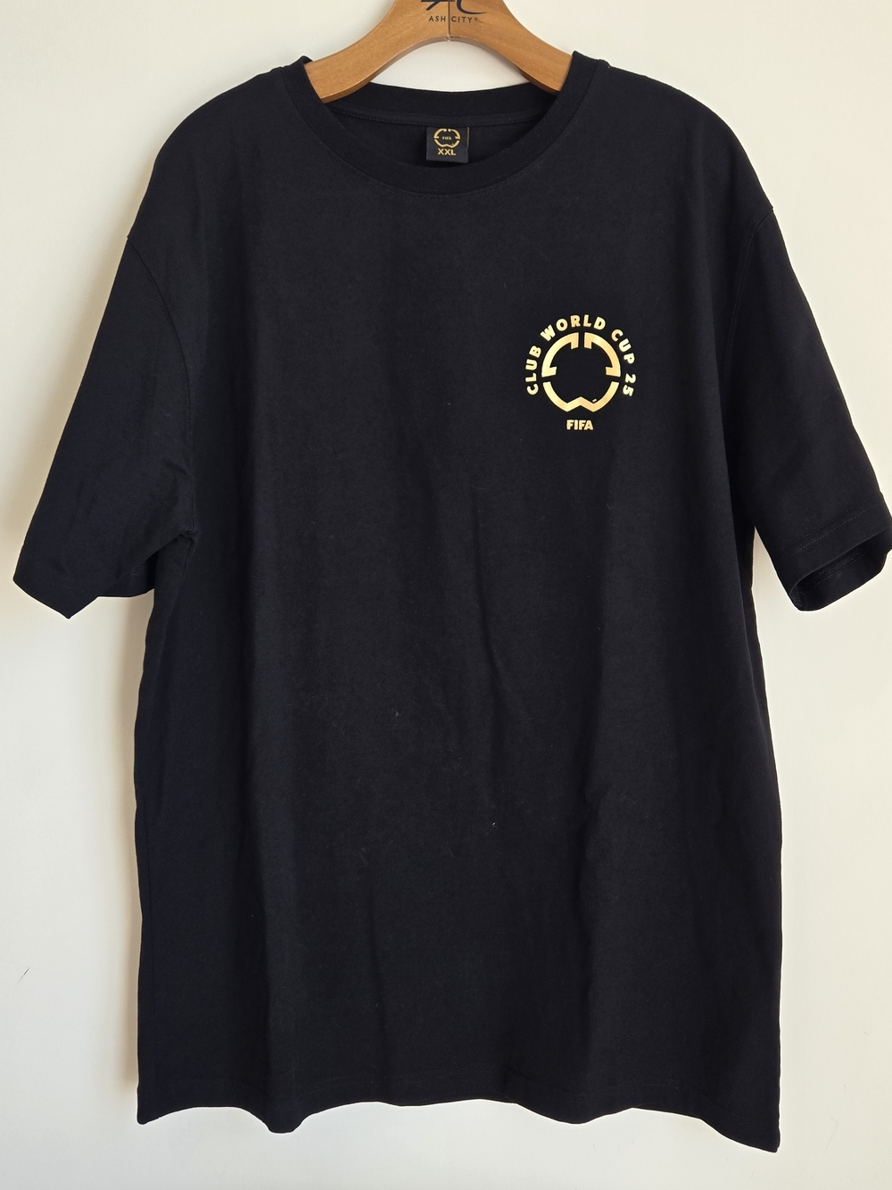 Club World Cup 25 Black Short-Sleeve Graphic Tee